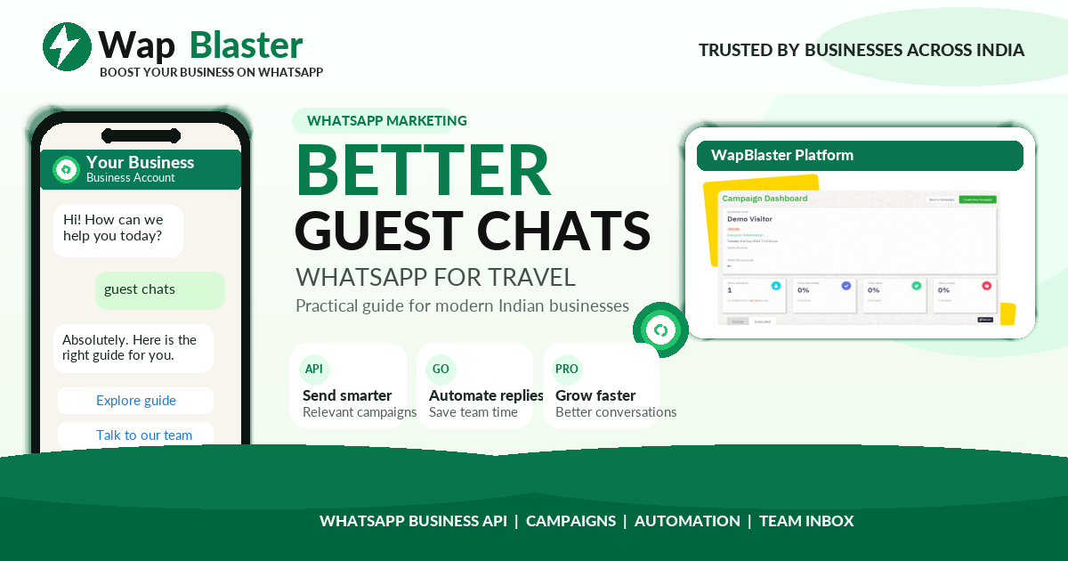WhatsApp for Travel and Hospitality: Bookings, Updates and Guest Experience (2026)