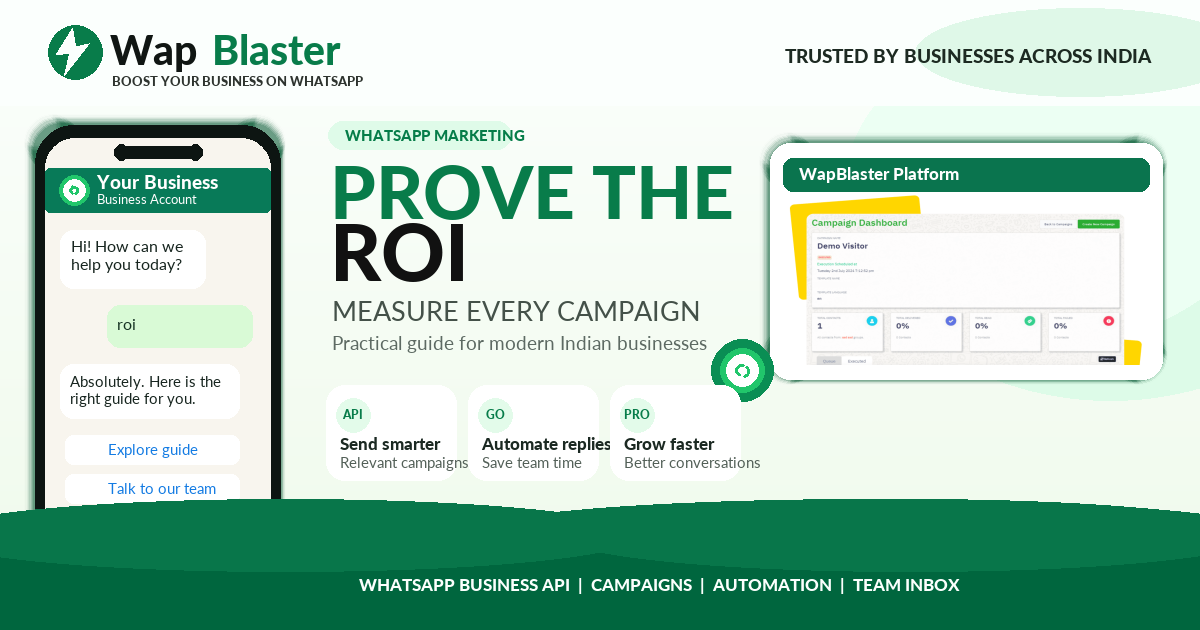 WhatsApp Marketing ROI: How to Measure and Prove the Return (2026)