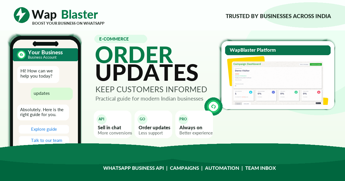 WhatsApp Order Notifications: Keep Customers Informed and Cut Support Tickets (2026)